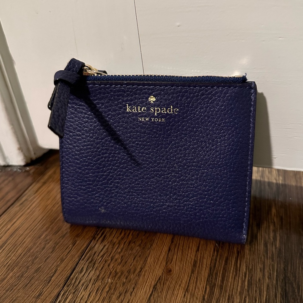 Navy Kate Spade Bifold Wallet